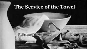 The Service of the Towel